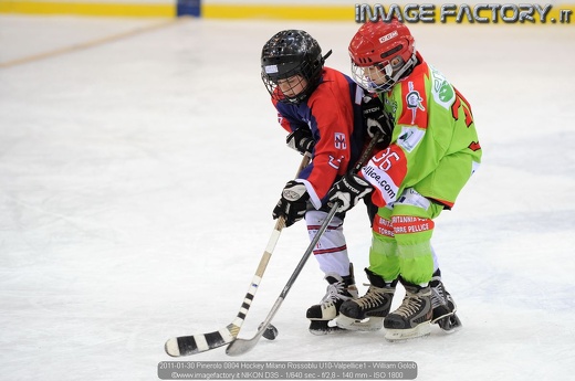 2011-01-30 Pinerolo 0804 Hockey Milano Rossoblu U10-Valpellice1 - William Golob